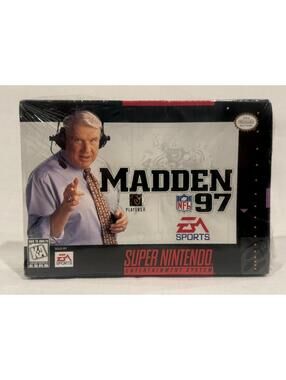 Madden NFL 97 Super Nintendo Entertainment System (SNES) Video Game - Sealed